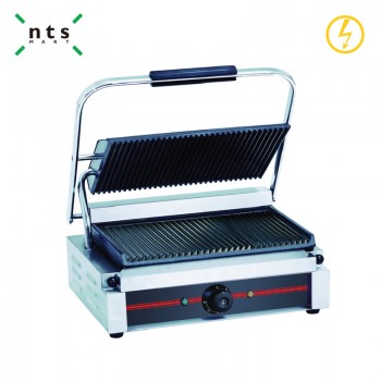 Electric Contact Grill(Top&Down Grooved Plate)