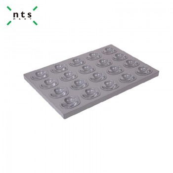 Cake Tray-20 cups ( Grey Silicone)