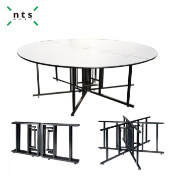 Foldable Round Banquet Table-￠2134D*760H MM