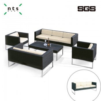 PE Rattan Sofa  (Triple Seats)