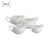 Large Line embossed Sauce Boat