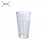 Stackable round base tumblers