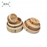 Round Timber Steamer lid