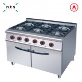 6 Gas Burner with Cabinet