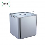Square Soup Bucket with Lid