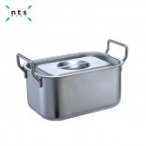 Square Soup Bucket with Lid