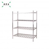 Dismountable Stainless Steel Storage Rack(ladder type; round pipe)