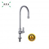 Single supply deck mounted faucet